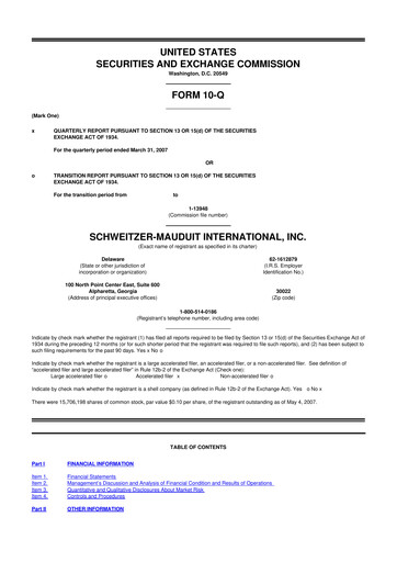 Thumbnail Mativ Holdings 10-Q Quarterly Report FY 