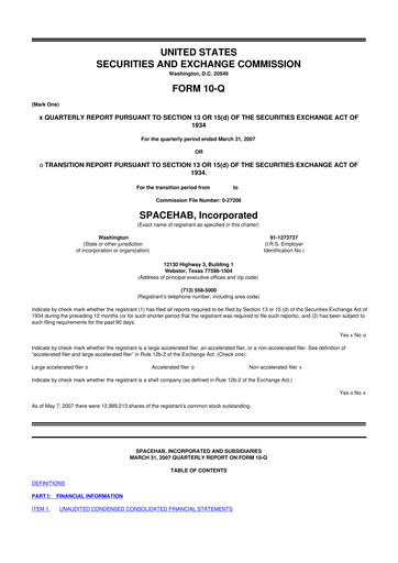 Thumbnail Astrotech 10-Q Quarterly Report FY 