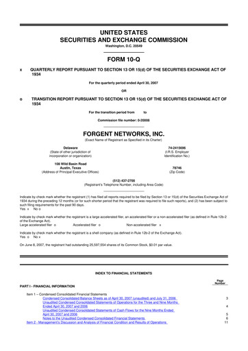Thumbnail Asure Software
 10-Q Quarterly Report FY 