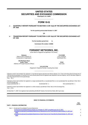 Thumbnail Asure Software
 10-Q Quarterly Report FY 