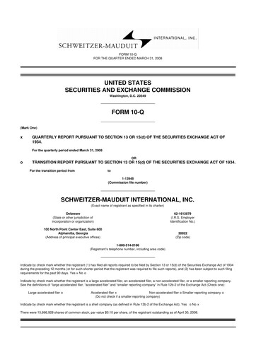 Thumbnail Mativ Holdings 10-Q Quarterly Report FY 