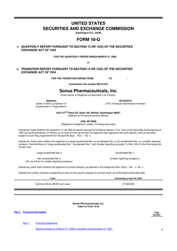 Vorschaubild Achieve Life Sciences
 10-Q Quartalsbericht  