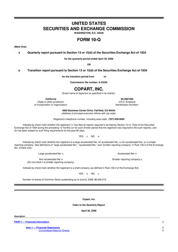 Thumbnail Copart
 10-Q Quarterly Report FY 