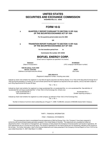 Miniature Green Brick Partners
 10-Q Rapport trimestriel  