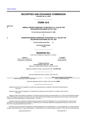 Thumbnail Global Industrial Company 10-K Annual Report 