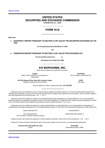 Thumbnail Sarepta Therapeutics
 10-Q Quarterly Report FY 