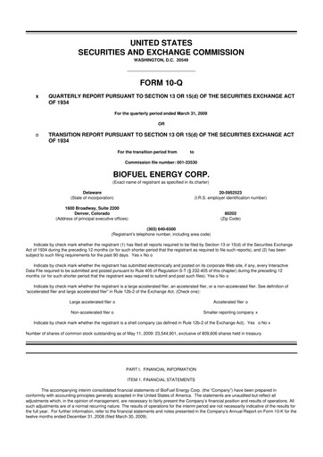 Miniature Green Brick Partners
 10-Q Rapport trimestriel  