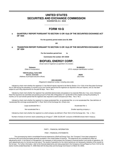 Miniature Green Brick Partners
 10-Q Rapport trimestriel  