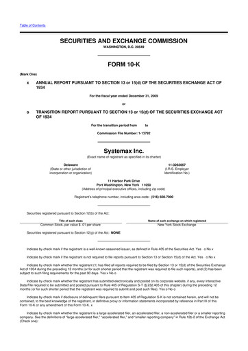 Thumbnail Global Industrial Company 10-K Annual Report 