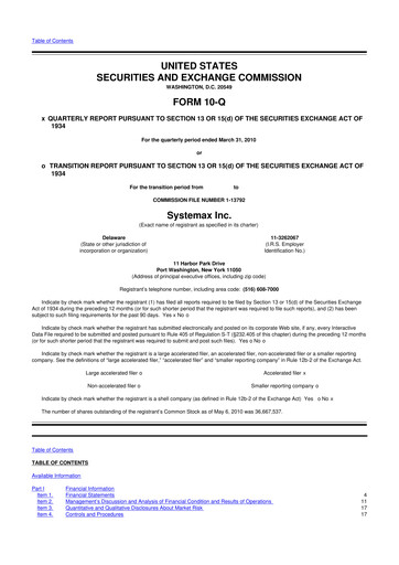 Thumbnail Global Industrial Company 10-Q Quarterly Report FY 