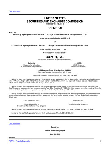 Thumbnail Copart
 10-Q Quarterly Report FY 