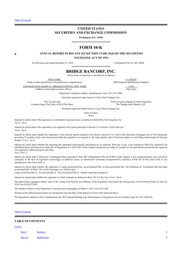 Thumbnail Dime Community Bancshares 10-K Annual Report 