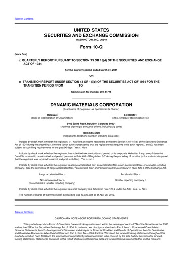 Thumbnail DMC Global 10-Q Quarterly Report FY 