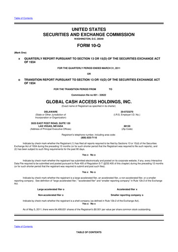 Thumbnail Everi Holdings
 10-Q Quarterly Report FY 