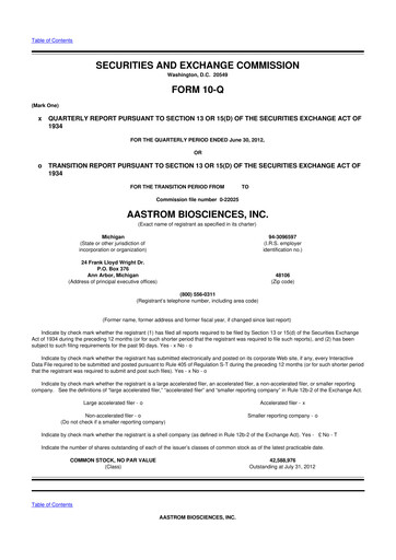 Thumbnail Vericel
 10-Q Quarterly Report FY 