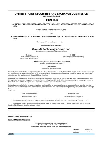Miniature Climb Global Solutions 10-Q Rapport trimestriel 2013 