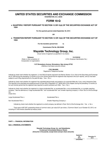 Miniature Climb Global Solutions 10-Q Rapport trimestriel 2013 