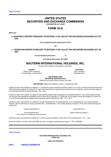 Vorschaubild Xtant Medical 10-Q Quartalsbericht  