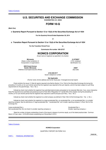 Miniature TeraWulf 10-Q Rapport trimestriel 2014 