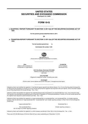 Vorschaubild Kroger 10-Q Quartalsbericht 2014 