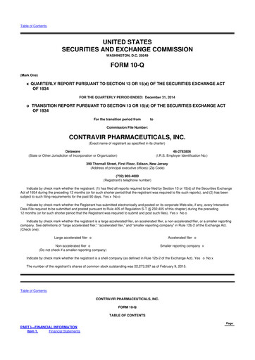 Thumbnail Hepion Pharmaceuticals 10-Q Quarterly Report FY2015 
