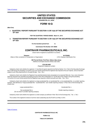 Thumbnail Hepion Pharmaceuticals 10-Q Quarterly Report FY2015 