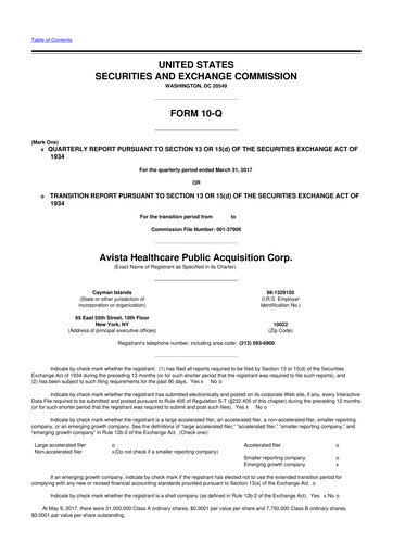 Miniature Organogenesis 10-Q Rapport trimestriel 2017 