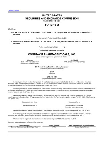 Thumbnail Hepion Pharmaceuticals 10-Q Quarterly Report FY2019 