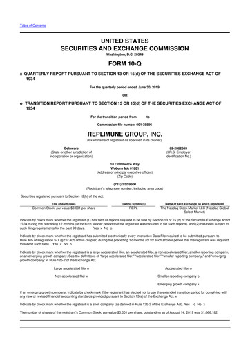 Thumbnail Replimune

 10-Q Quarterly Report FY 
