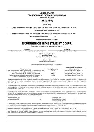 Thumbnail Strata Critical Medical 10-Q Quarterly Report FY2019 