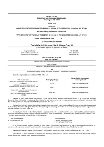 Thumbnail Clover Health Investments 10-Q Quarterly Report FY2020 