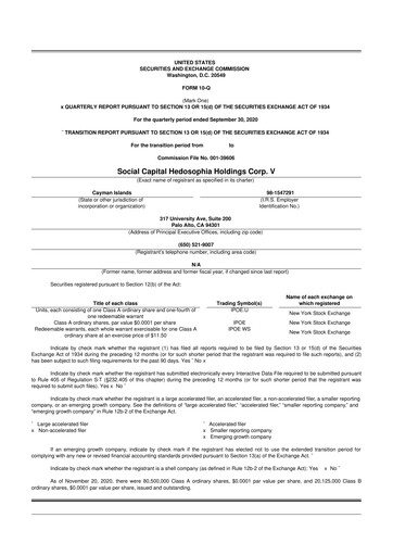 Thumbnail SoFi 10-Q Quarterly Report FY2020 