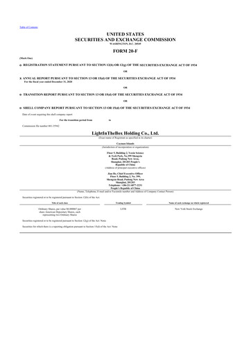 Thumbnail LightInTheBox Holding 20-F Annual Report 2020