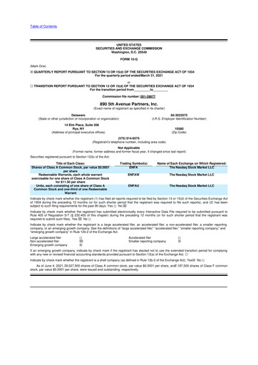 Miniature Buzzfeed 10-Q Rapport trimestriel 2021 