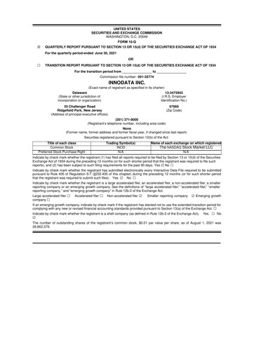 Thumbnail Innodata 10-Q Quarterly Report FY2021 