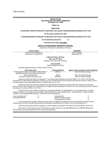 Thumbnail Global Business Travel Group 10-Q Quarterly Report FY2021 