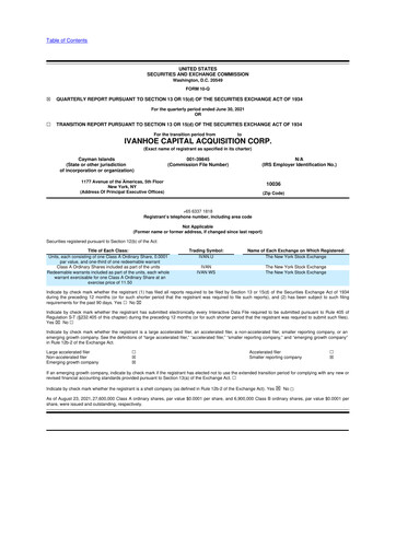 Thumbnail SES AI 10-Q Quarterly Report FY2021 