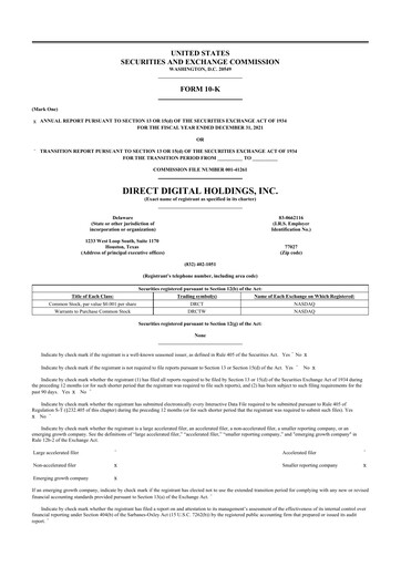 Thumbnail Direct Digital Holdings 10-K Annual Report 