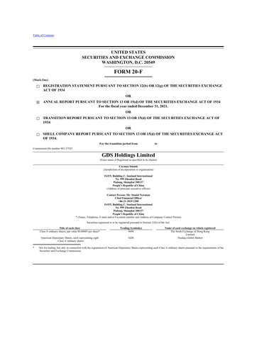 Thumbnail GDS Holdings 20-F Annual Report 2021