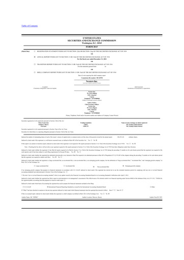 Thumbnail GDEV Inc. 20-F Annual Report 2021