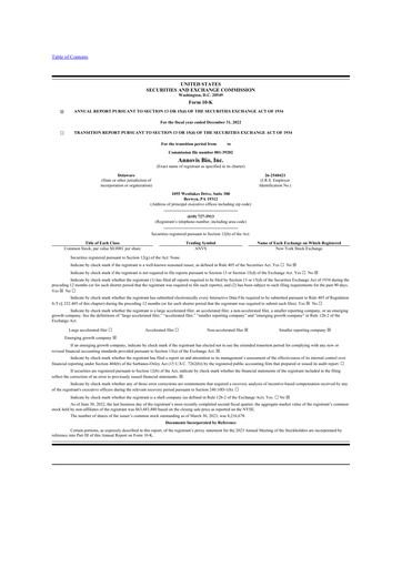 Thumbnail Annovis Bio 10-K Annual Report 2022