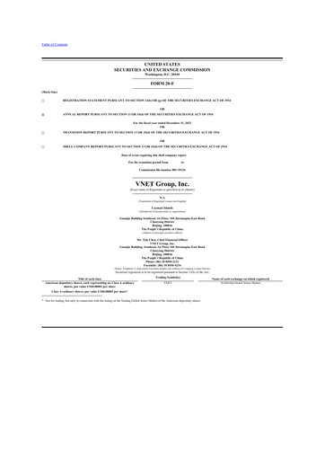 Thumbnail VNET Group 20-F Annual Report 2022