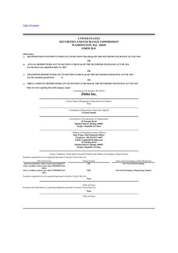 Thumbnail Zhihu 20-F Annual Report 2023