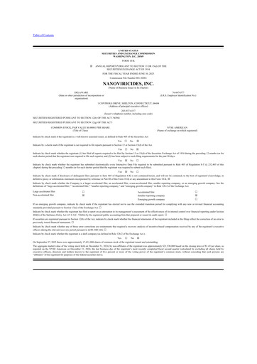 Thumbnail NanoViricides 10-K Annual Report 2025