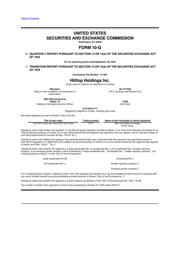 Thumbnail Hilltop Holdings 10-Q Quarterly Report FY2025 