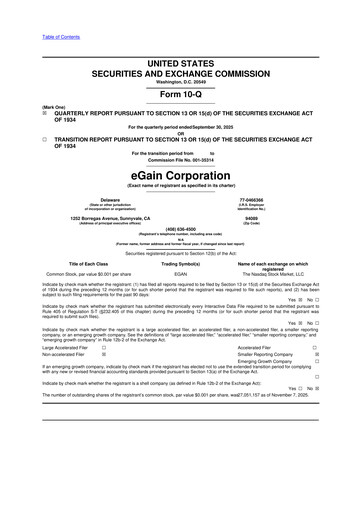 Thumbnail eGain 10-Q Quarterly Report FY2026 