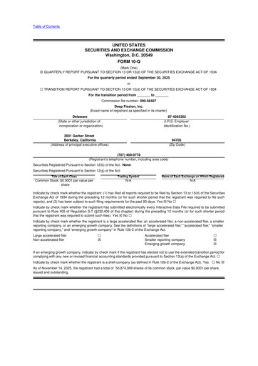 Thumbnail Deep Fission, Inc. 10-Q Quarterly Report FY2025 
