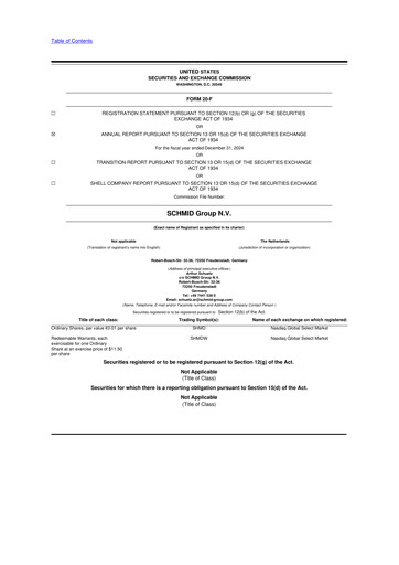 Thumbnail SCHMID Group 20-F Annual Report 2024
