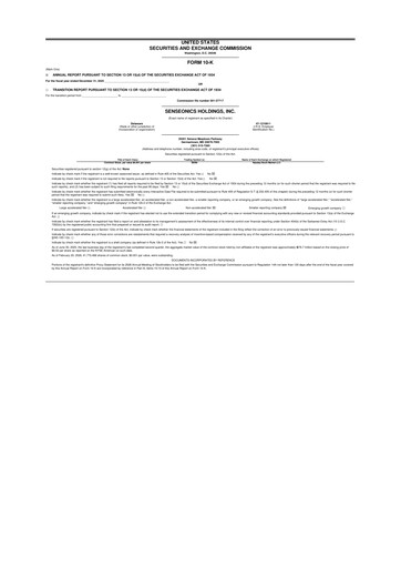 Vorschaubild Senseonics Holdings
 10-K Jahresbericht 2025