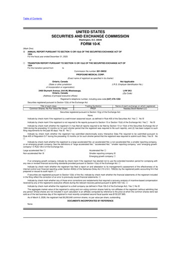 Thumbnail Profound Medical 10-K Annual Report 2025